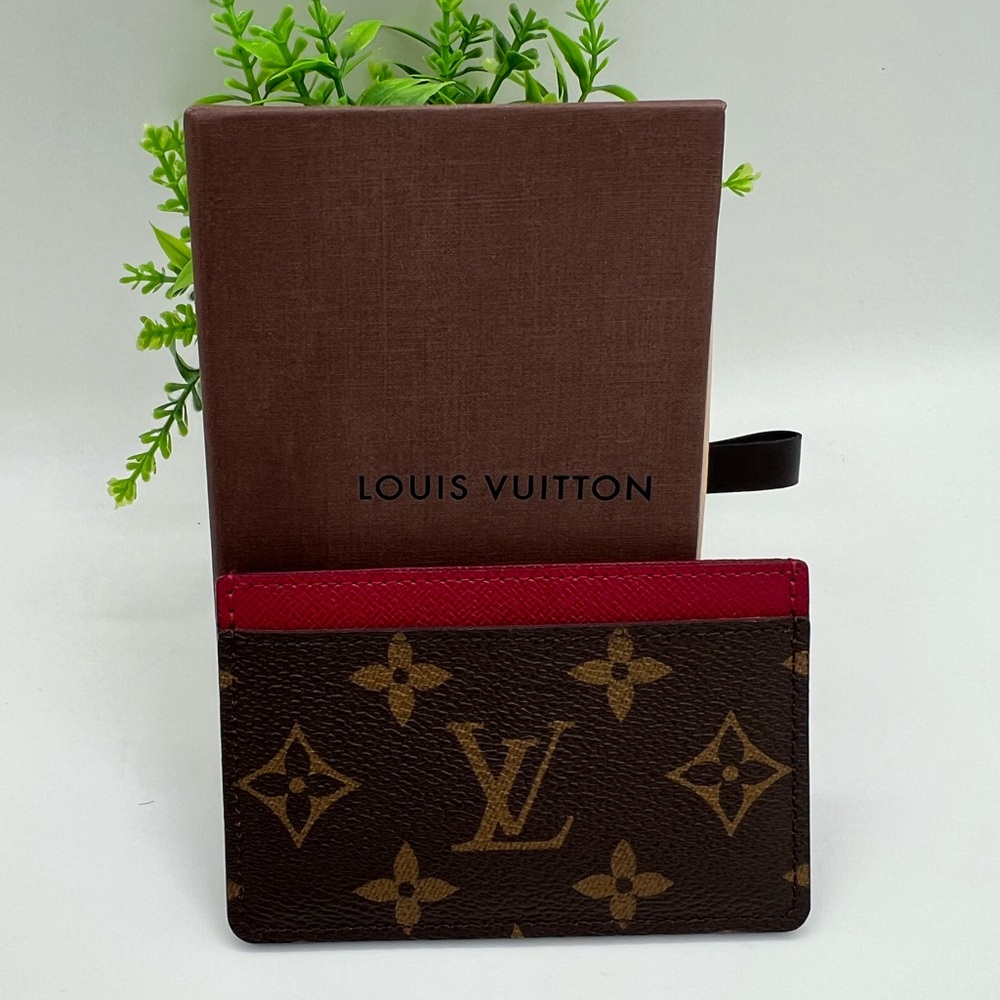 Louis Vuitton Monogram Card Holder in box
